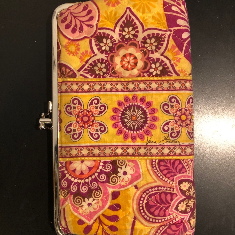 Vera Bradley clutch wallet